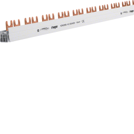 Hager KDN263B Insulated Busbar 2P 63A 10mm² Fork