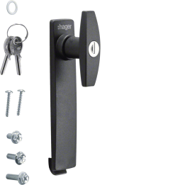 Hager FZ52B Universal T-Handle Lock with Cylinder E455