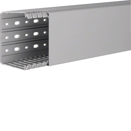 Hager BA780100 rievotā paneļa kanāls BA7 80x100 mm, pelēks