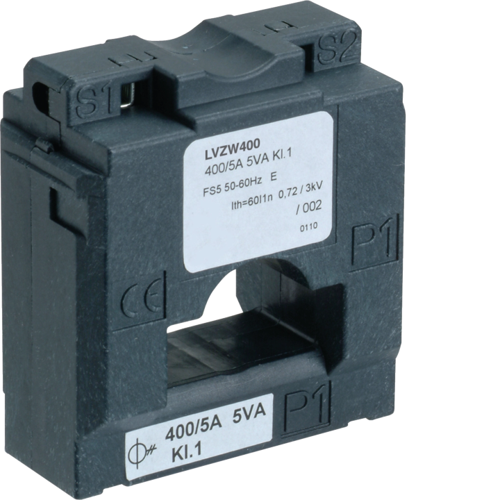 Hager LVZWE600 Current Transformer 600/1A 5VA Class 1