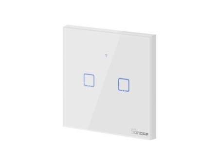 Smart Switch WiFi Sonoff T0 EU TX (2 kanāli)