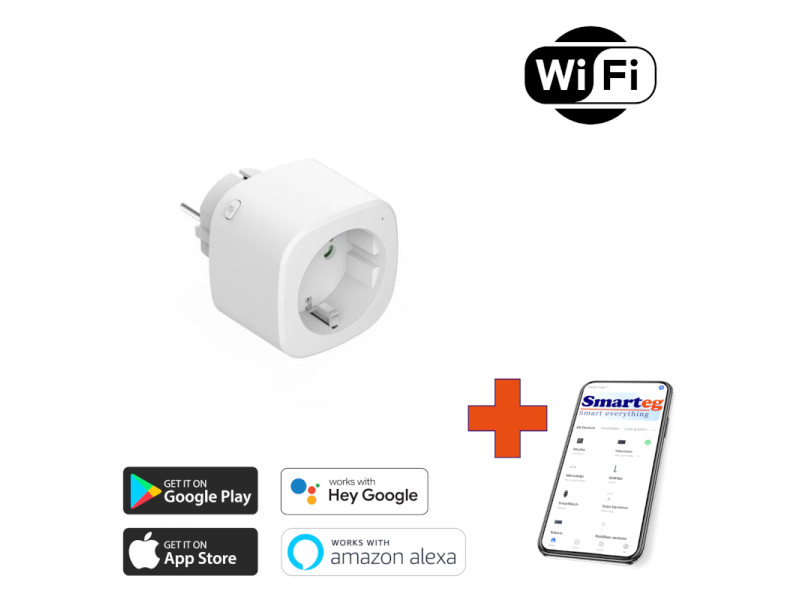 Viedā (Wi-Fi) ligzda 16A 3680W