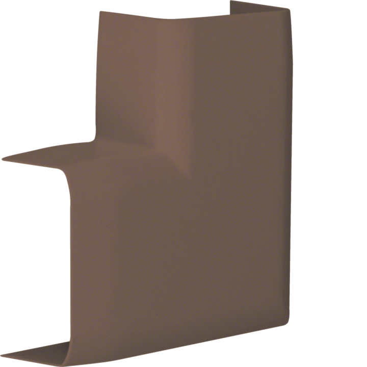 Hager ATA163058014 Plakans stūris priekš ATEHA 16x30mm kanāla, brūns