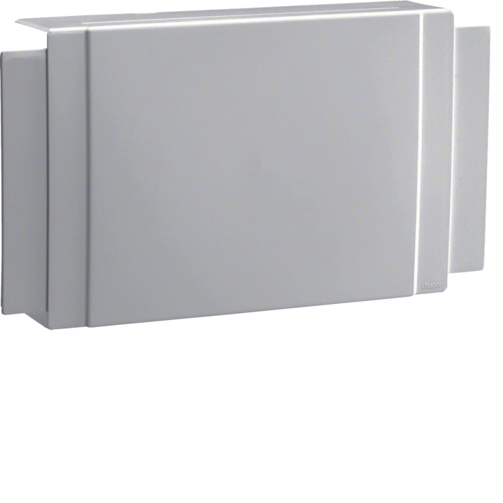 Hager LF6019087035 T formos dalis, skirta LF/FB 60x190 mm grindų kanalui, akmens pilka