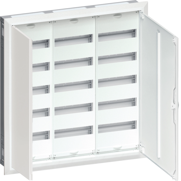 Корпус Hager FWU53L, встраиваемый, 5 рядов, 80 модулей, IP30