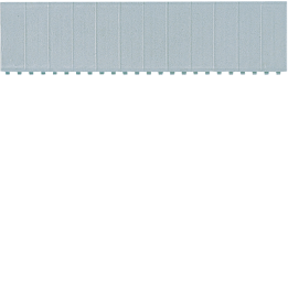 Hager P012 Universal Cover Strips for 12 Modules