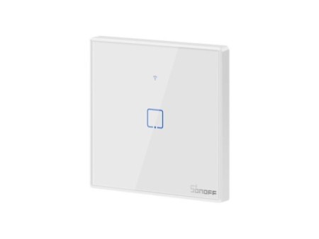 Smart Switch WiFi + RF 433 Sonoff T2 EU TX (1 kanāls)