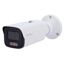 SAFIRE SMART SF-IPB386A-4E1-NIGHT 4 MP Outdoor Bullet IP kaamera koos PoE, Wi-Fi, IR 30m, valge LED, IP67