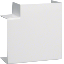 Hager LFF6011059016 tasainen kulma kaapelikanavalle 60x110mm valkoinen