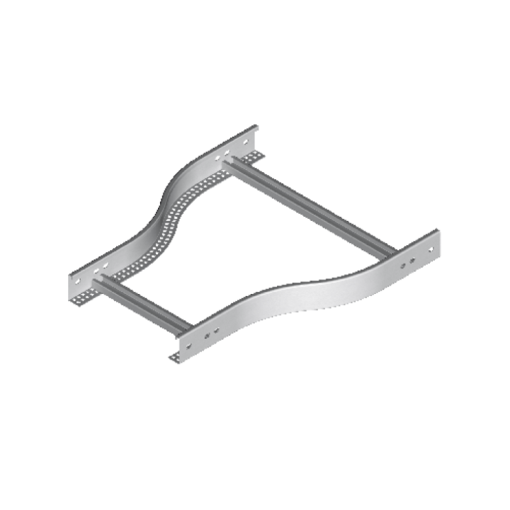 BAKS U-Shaped Cable Tray 500×400mm Galvanized HFH579