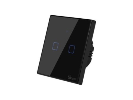 Smart Switch WiFi + RF 433 Sonoff T3 EU TX (2 kanāli)