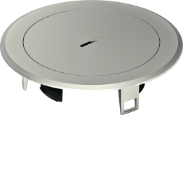 Hager BSR02MTS Metal Tube Cover Silver