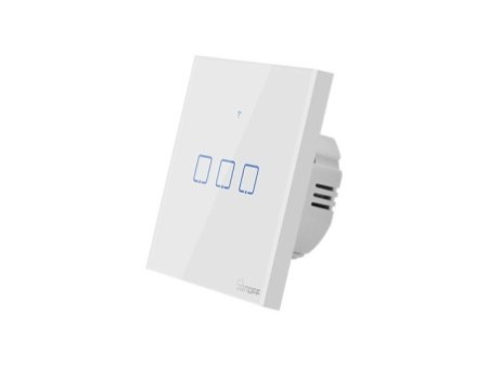 Smart Switch WiFi Sonoff T0 EU TX (3 kanāli)