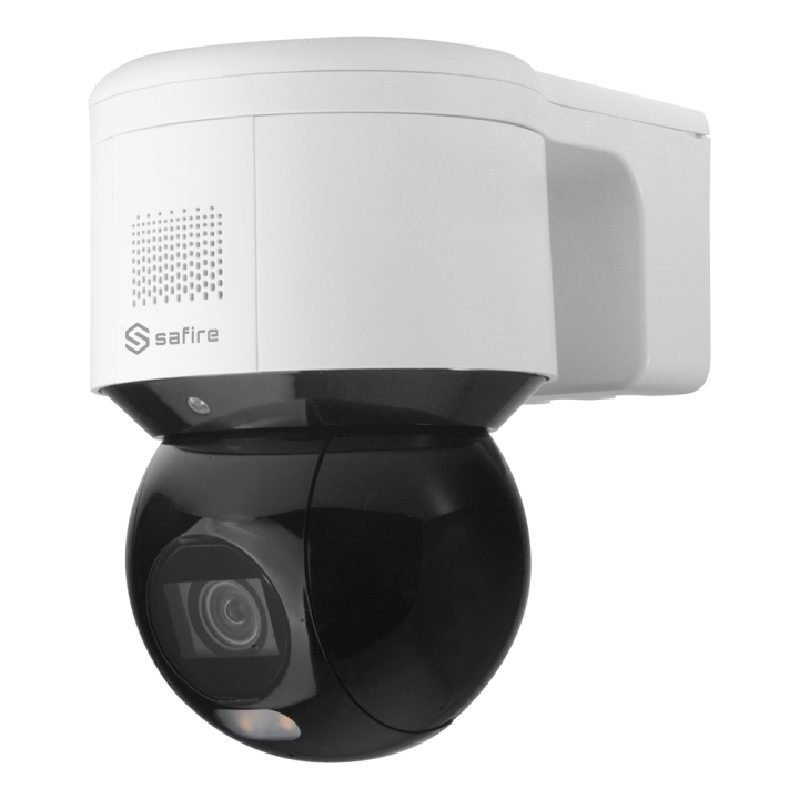 Камера SAFIRE SF-IPPT470CWA-4US-AI поворотная (PTZ) IP/PoE с Wi-Fi, AI Analytics, объективом 4mm, IP66