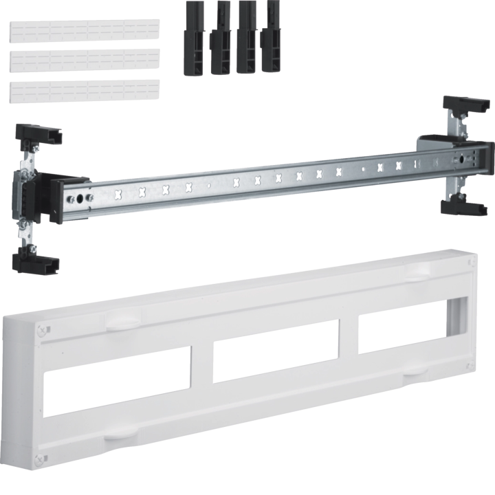 Hager UD13B1 Universal Distribution Board Enclosure, 150x750mm, 12 Modules