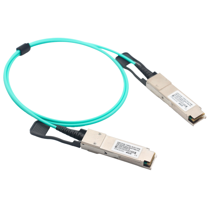 MARCA BLANCA QSFP28-100G-AOC-10M 100G QSFP28 aktīvais optiskais kabelis 10m
