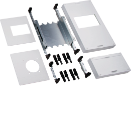 Hager UK41C4 Universal Distribution Board Enclosure 600x250mm, for MCCB up to 630A