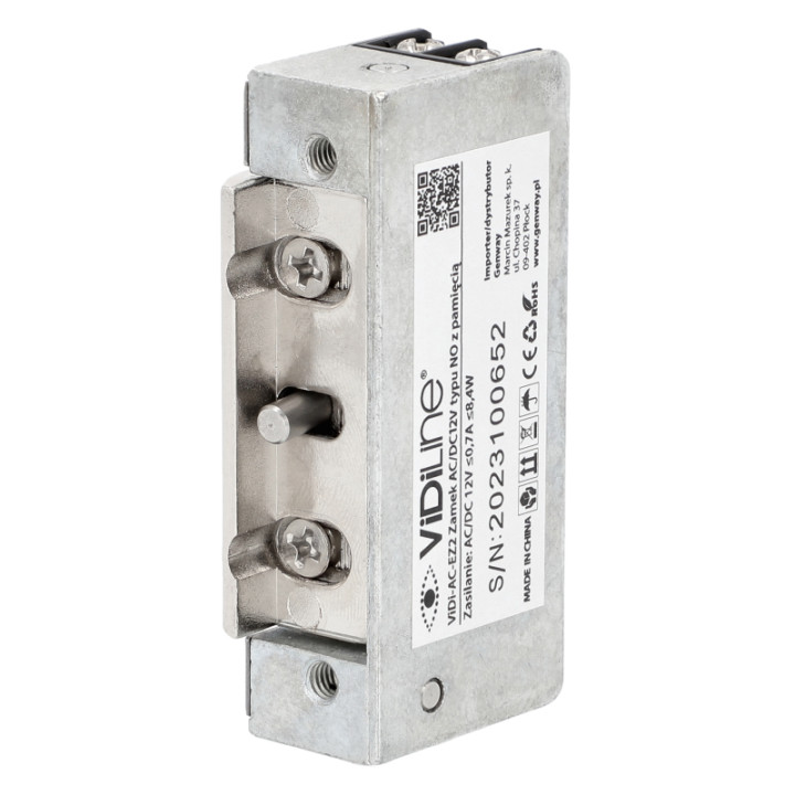 VidiLine VIDI-AC-EZ2 Classic NC Electric Strike Lock DC/AC 12V 0.7A