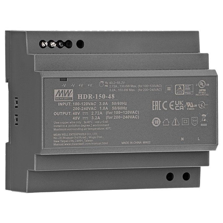 Akuvox HDR-150 DC 48V Power Supply for 2-Wire Module NS-LP-2