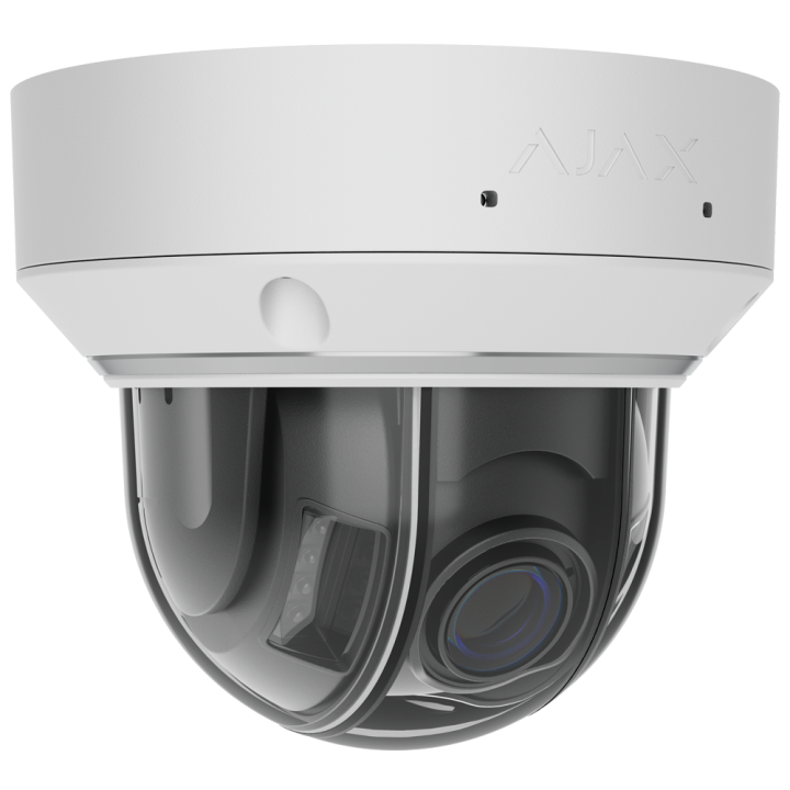 Поворотная камера AJAXCCTV AJ-DOMECAM-8-HLVF-W 8MP IP с PoE, IP65, объектив 2.8~12мм, ИК 40м