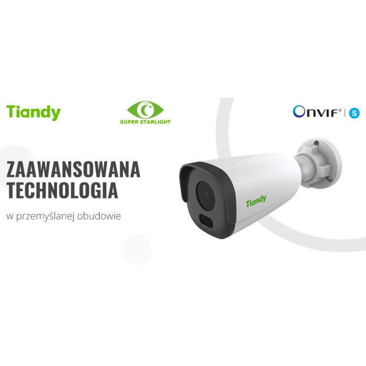 Tiandy TC-C32GP IP Camera 4mm 2MP Super Starlight