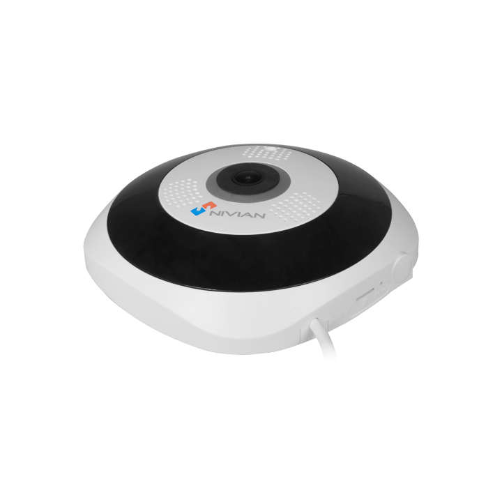 Поворотная IP-камера NV-IPDM360A-3W NIVIAN RETAIL, 3MP, с PoE и Wi-Fi