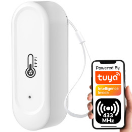 Ylimääräinen ulkoinen lämpötila- ja kosteusanturi IP65 433 MHz