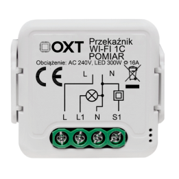Модуль OXT, реле 1, измерение цепи 16А WIFI TUYA