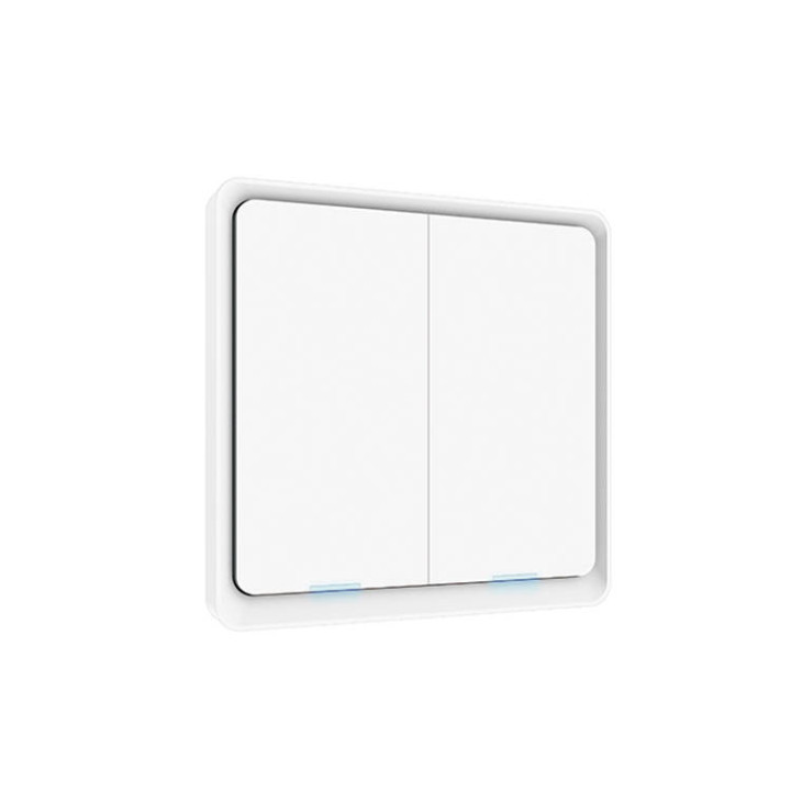 Tuya KT Series 2-Gang WiFi Smart Wall Switch White T578