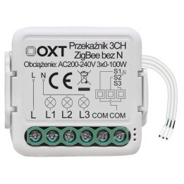 Трехцепной модуль мини-реле OXT. n-свободный ZigBee TUYA