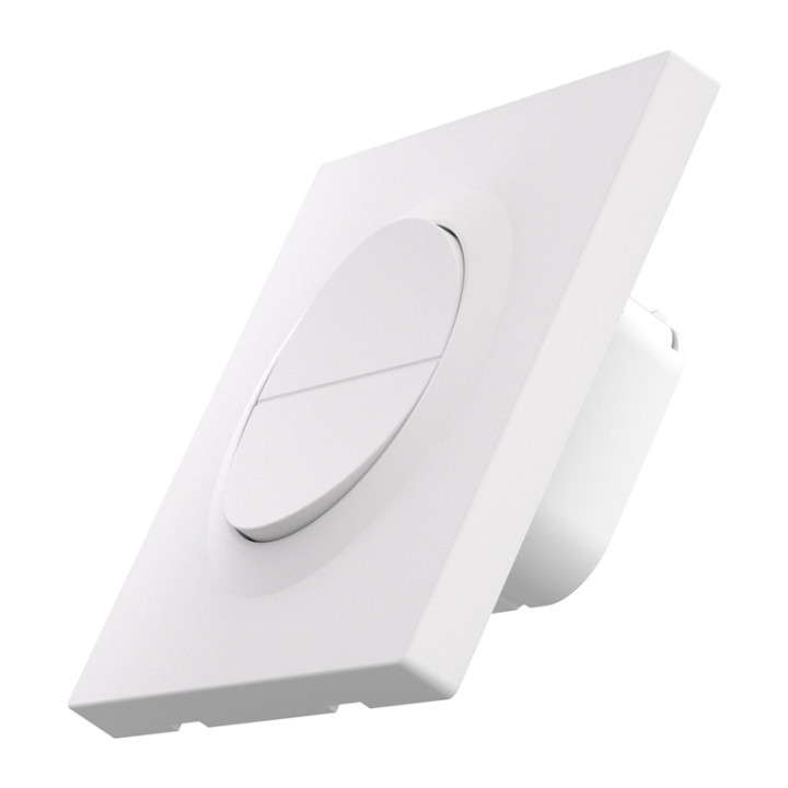 SONOFF Orb-ZBW2L 2-Gang Zigbee viedais slēdzis (bez neitrāla) – divkanālu, tikai tiešraides slēdzis, Zigbee, balts (MINI-ZB2GS-L