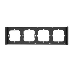 Sonoff M5-4C-80-F Frame for M5-80 Switch 4-Gang Graphite/Black