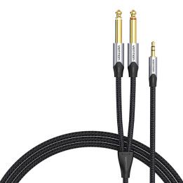 Vention BARHK 3.5mm to 2x6.35mm Audio Cable 8m