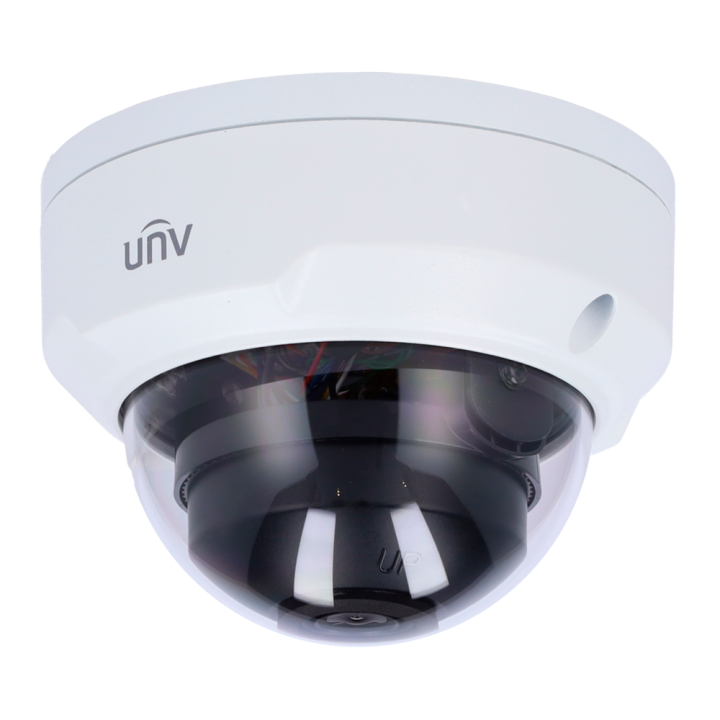 UNIVIEW PRIME UV-IPC324SB-DF40K-I0 4MP IP67 kupolinė kamera su PoE ir Wi-Fi, 30 m IR, 4 mm fiksuotas objektyvas, tikrasis WDR 12