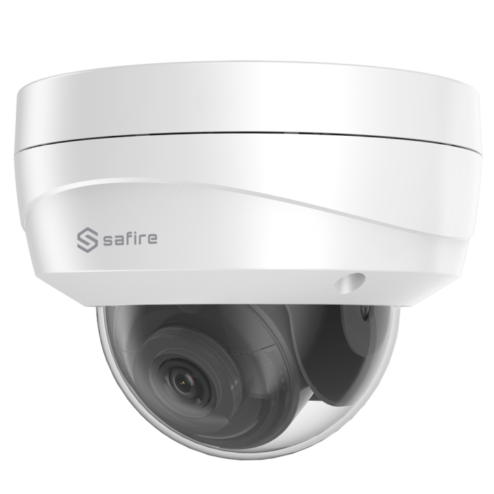 SAFIRE SF-IPD820WA-5E 5MP IP67 PoE kupola kamera ar Wi-Fi, 2.8mm objektīvu, 30m IR, iebūvētu mikrofonu