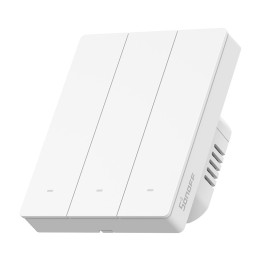 Sonoff ZBM5-3C-80W (3 kanalų) Zigbee išmanusis jutiklinis sieninis jungiklis