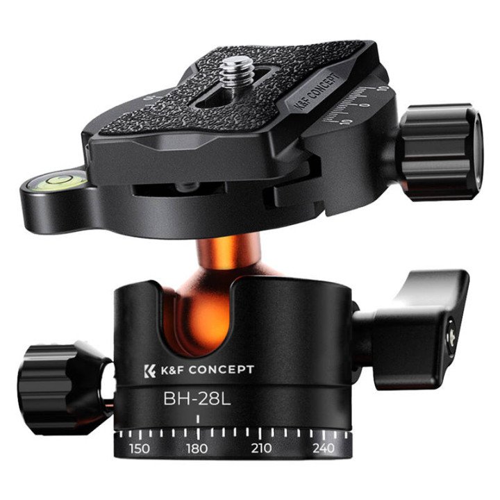 Штатив K&F Concept K254A3+BH-28L с шаровой головкой