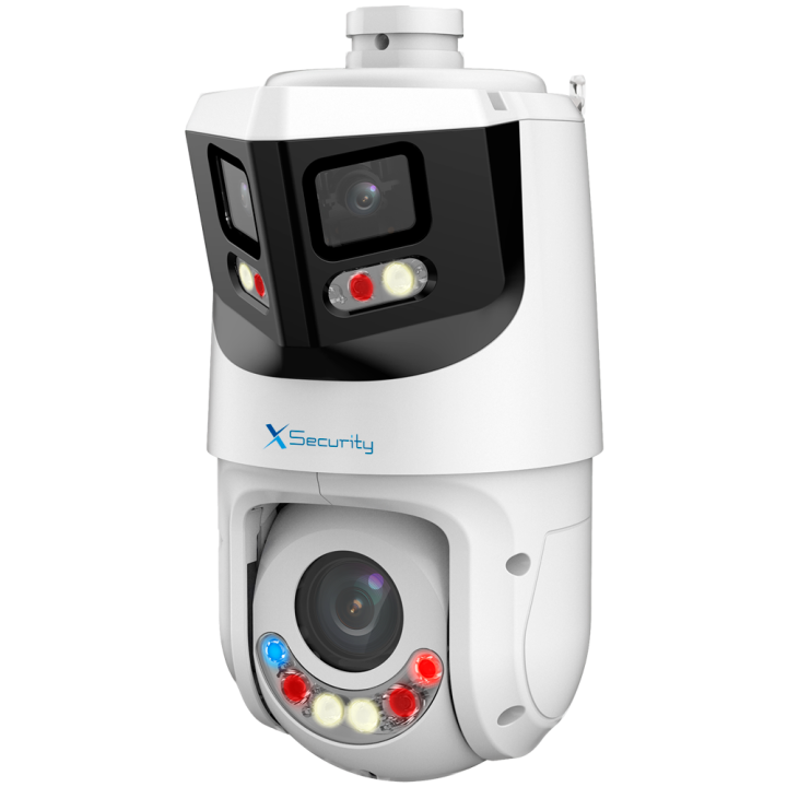 X-SECURITY XS-IPSD6325TA-8P-TIOC-TANDEM 8MP 25x PTZ IP kamera su Wi-Fi, PoE, IP66, 100m IR, 512GB microSD