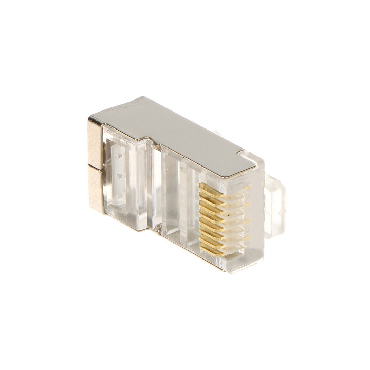 Ekranēts RJ45 Keystone Jack Cat6 STP modulis - 5902887010781