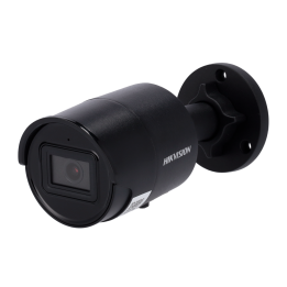 Цилиндрическая IP-камера HIKVISION PRO DS-2CD2046G2-IU(2.8mm)(C)(BLACK), 4MP, уличная, с PoE, IP67, ИК 40м, встроенный микрофон