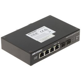 Hikvision DS-3T0506HP-E/HS 4-Port PoE Switch with SFP