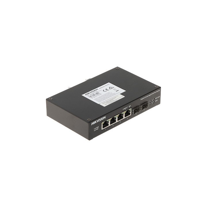 Hikvision DS-3T0506HP-E/HS 4-Port PoE Switch with SFP