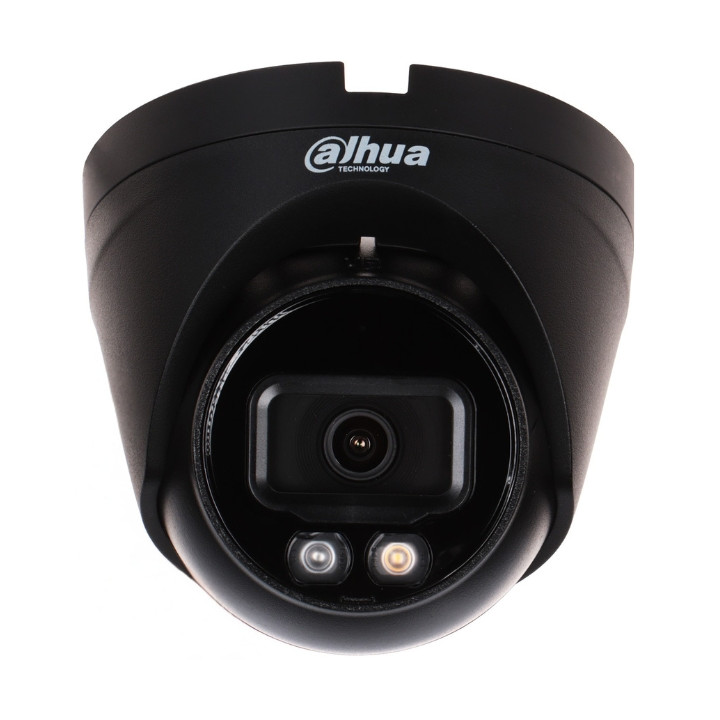 DAHUA IPC-HDW1439V-A-IL-0280B-BLACK 4MP Smart Dual Light IP Camera, 2.8mm, PoE