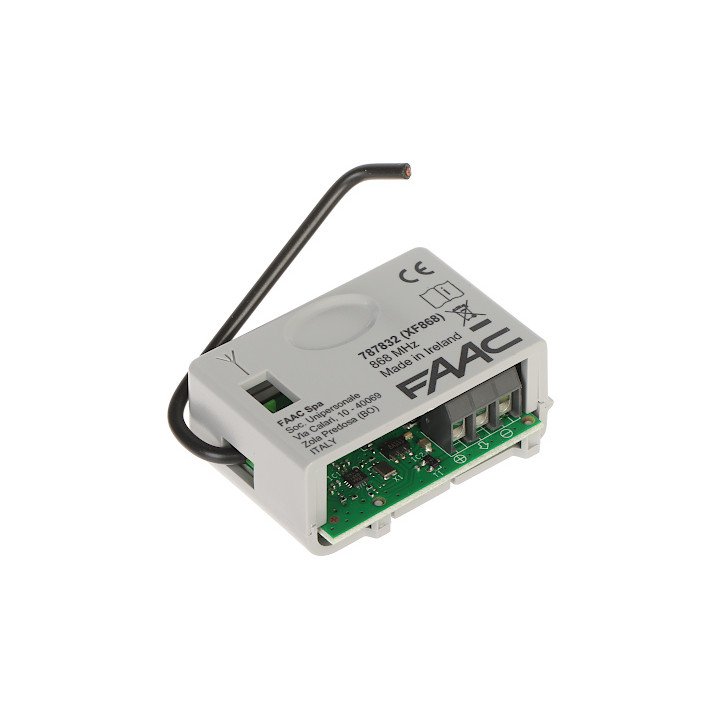 FAAC XF868 Radio Module for Gate Automation