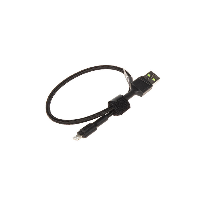 Кабель Green Cell PowerStream USB-A к Lightning, 0.3м, KABGC24