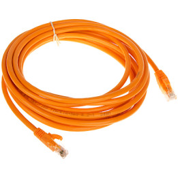 Patchcord RJ45 Cat6 5m Orange