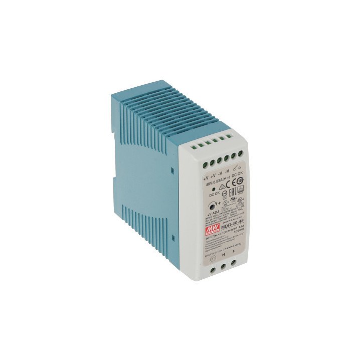 MEAN WELL MDR-40-48 40W 48V DIN Rail Power Supply