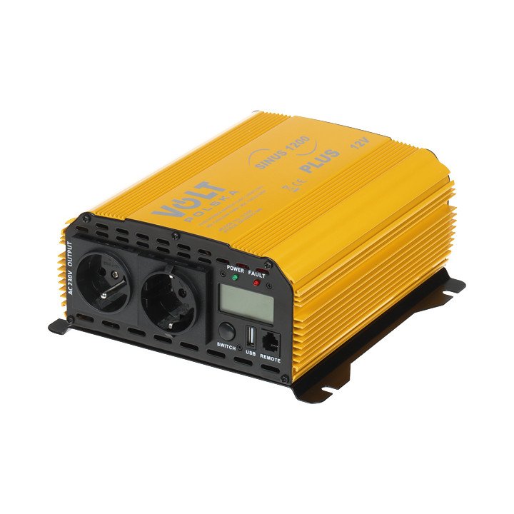 Инвертор SINUS-PLUS-1200-12/230V, 1200W, VOLT Polska