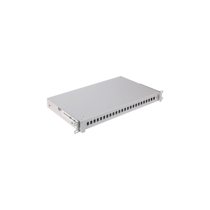 STALFLEX TFSP-19-1U-24S-SC-G 24 portu Gigabit pārvaldāms tīkla slēdzis ar 4 SFP slotiem, 19" statīva montāžai