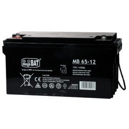 megaBAT 12V/65AH-MB 12V 65Ah Battery